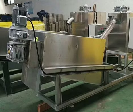 Automatic Spiral Sludge Dewatering Machine