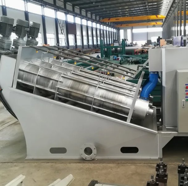 Automatic Spiral Sludge Dewatering Machine