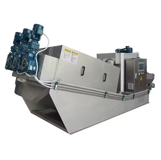 Volute Multi Disc Sludge Dewatering Screw Press